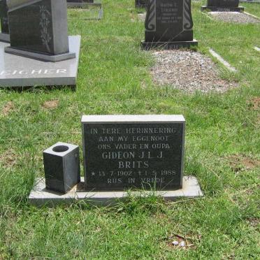 BRITS Gideon J.L.J. 1902-1988