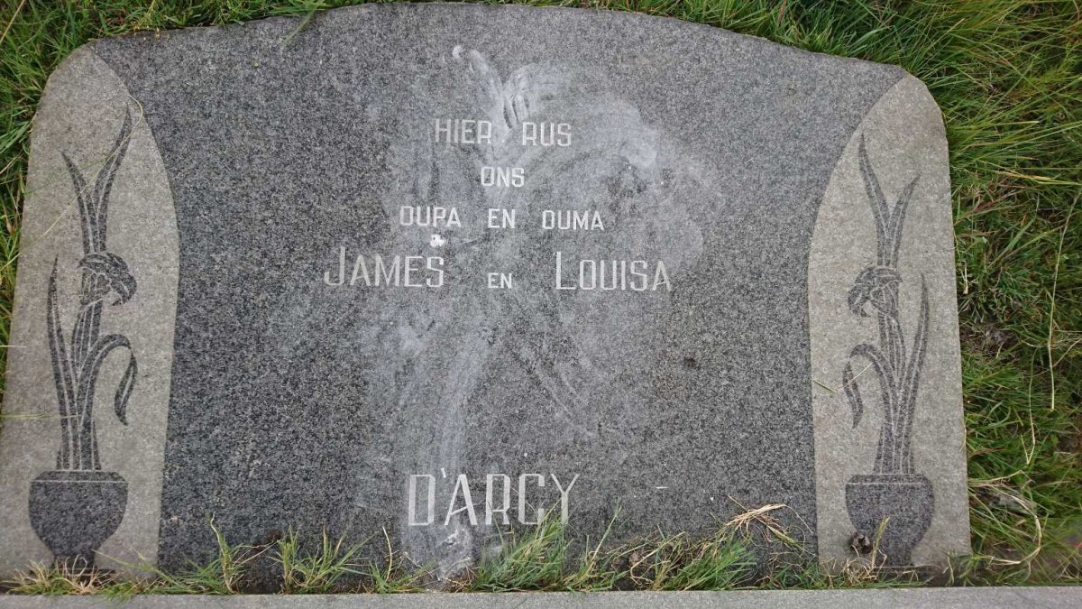 D'ARCY James &amp; Louisa