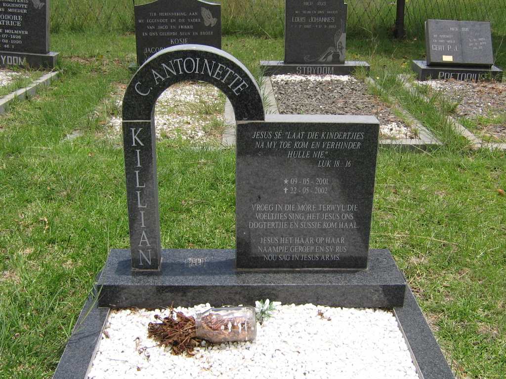 KILLIAN C. Antoinette 2001-2002