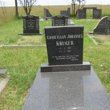 KRUGER Christiaan Johannes 1904-1982