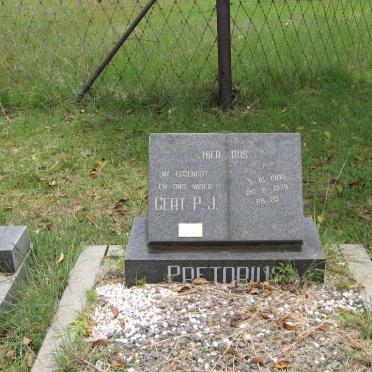 PRETORIUS Gert P.J. 1900-1979