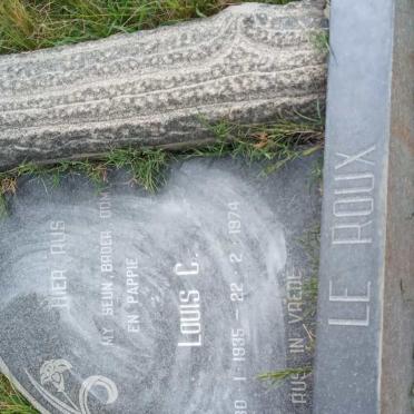 ROUX Louis C., le 1935-1974