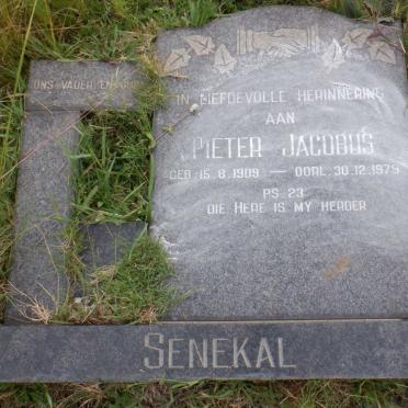 SENEKAL Pieter Jacobus 1909-1979