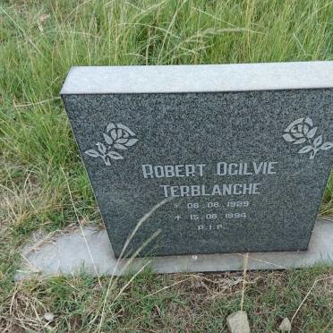 TERBLANCHE Robert Ogilvie 1929-1994