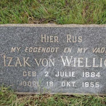 WIELLIGH Izak, von 1884-1955