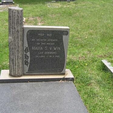 WYK Maria S., van nee J.V. RENSBURG 1905-1980