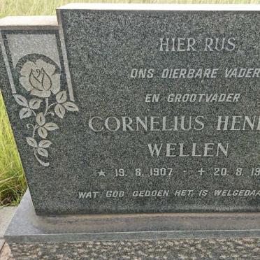 WELLEN Cornelius Henry 1907-1970
