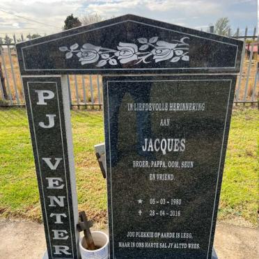 VENTER P.J. 1980-2018