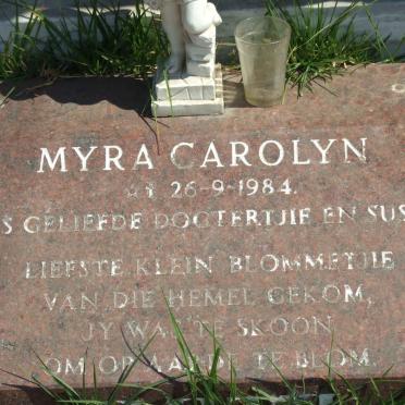 GRAHAM Cornelius 1928-1993 &amp; Gertruida 1931-2007 :: GRAHAM Myra Carolyn 1984-1984