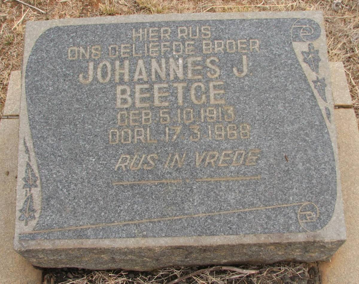 BEETGE Johannes J. 1913-1968