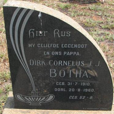 BOTHA Dirk Cornelus J.J. 1910-1960