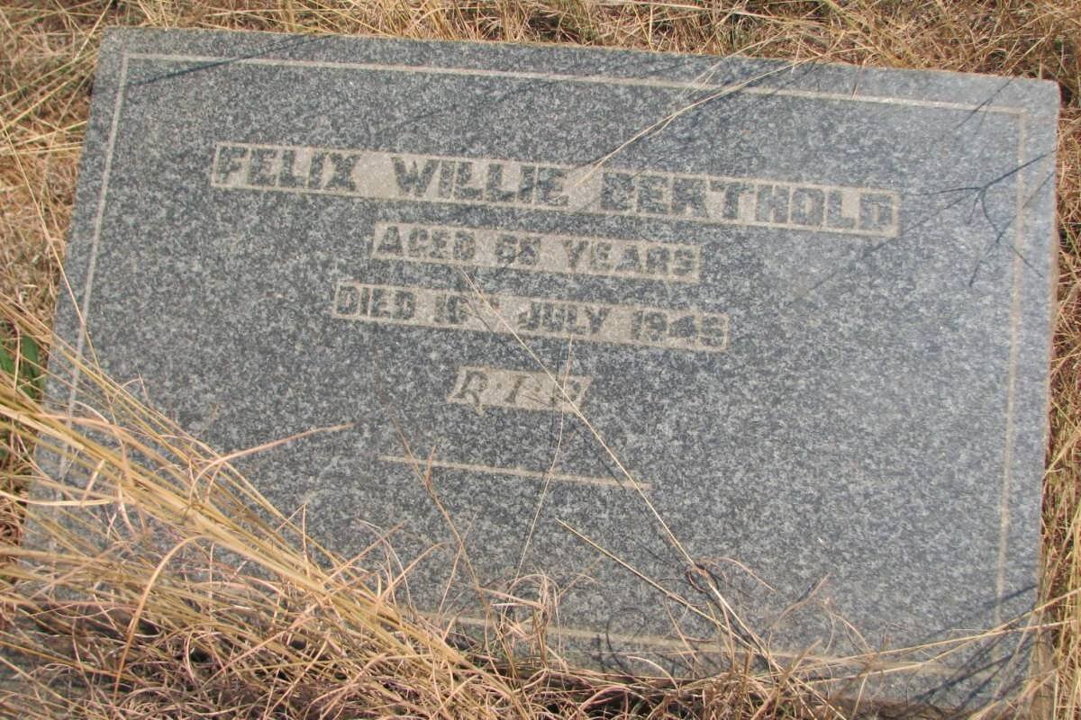 BERTHOLD Felix Willie -1945