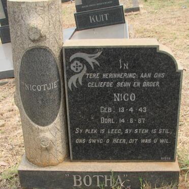 BOTHA Nico 1943-1967
