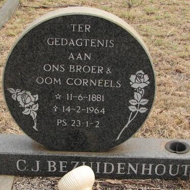 BEZUIDENHOUT C.J. 1881-1964
