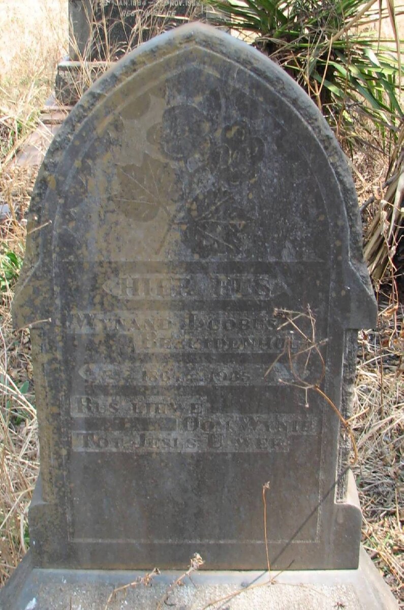 BEZUIDENHOUT Wynand Johannes 186?-1935