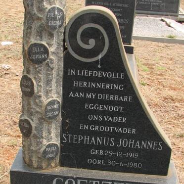 COETZEE Stephanus Johannes 1919-1980