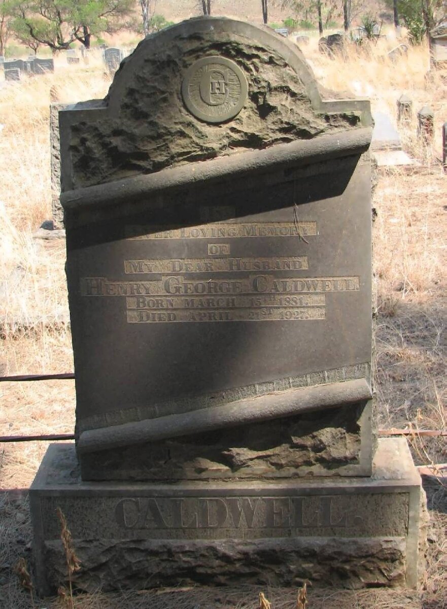 CALDWELL Henry George 1881-1927