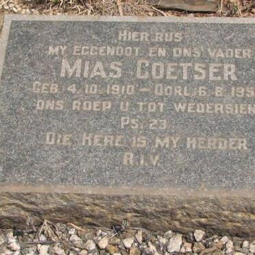 COETSER Mias 1910-1953