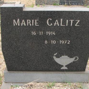 CALITZ Marié 1914-1972