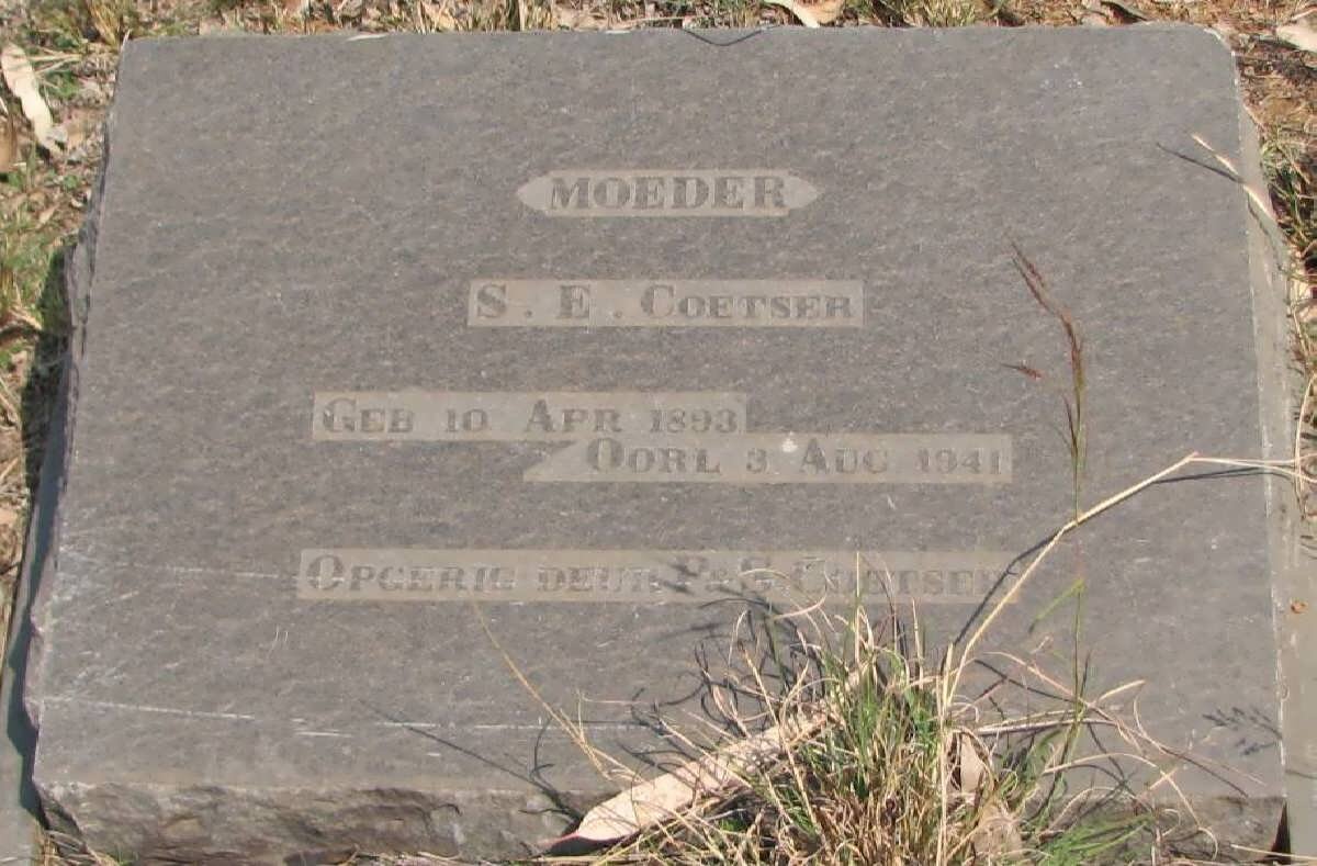 COETSER S.E. 1893-1941