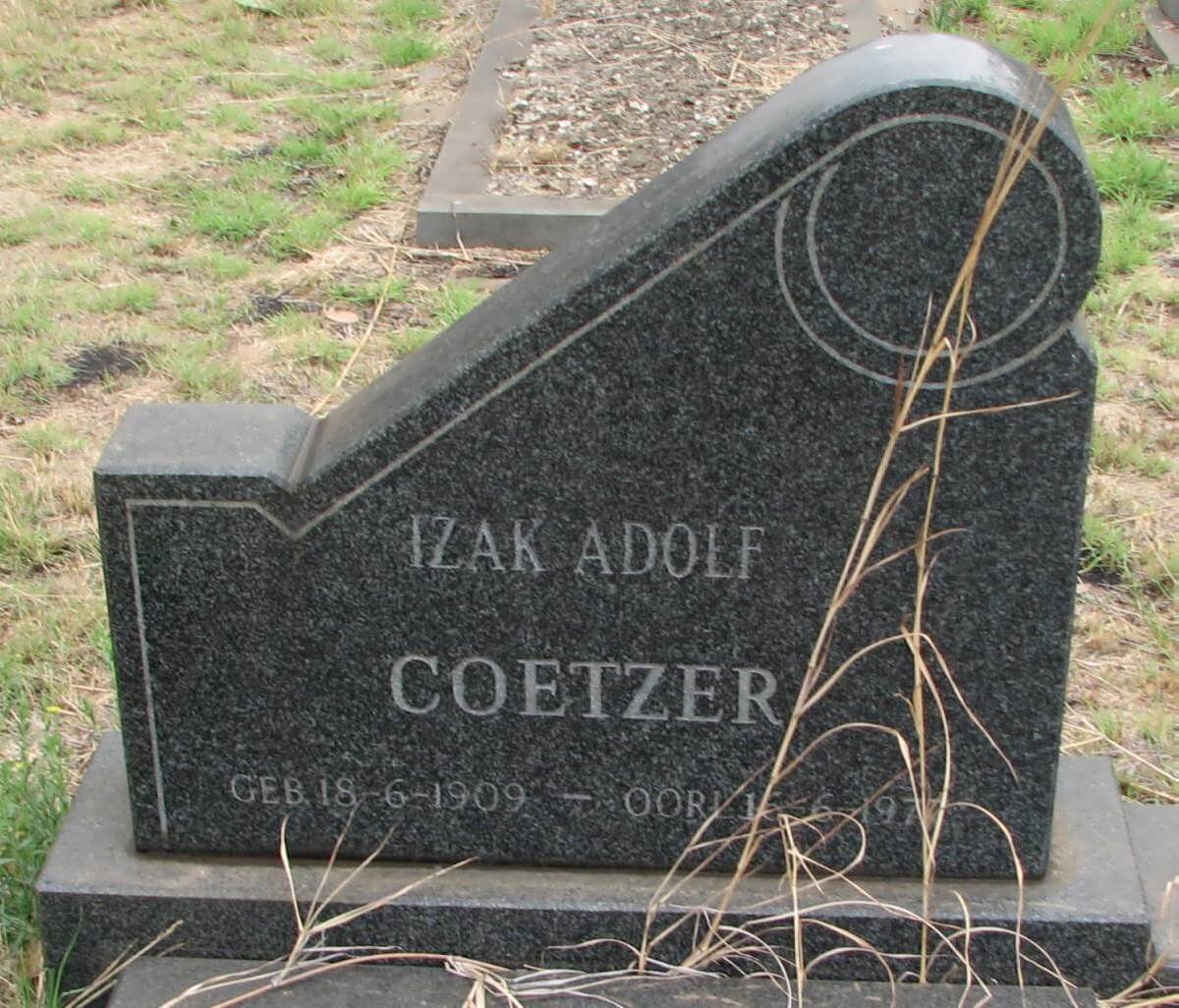 COETZER Izak Adolf 1909-1977