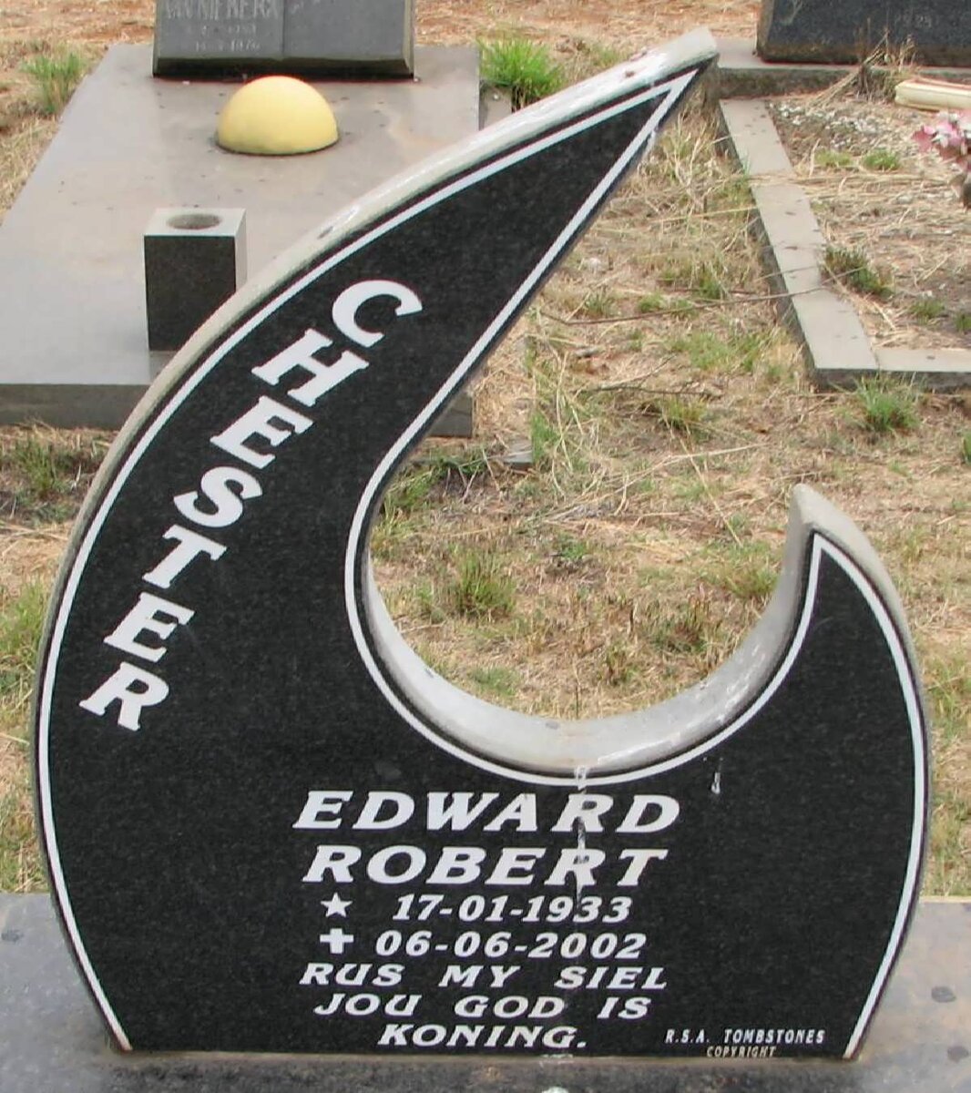 CHESTER Edward Robert 1933-2002