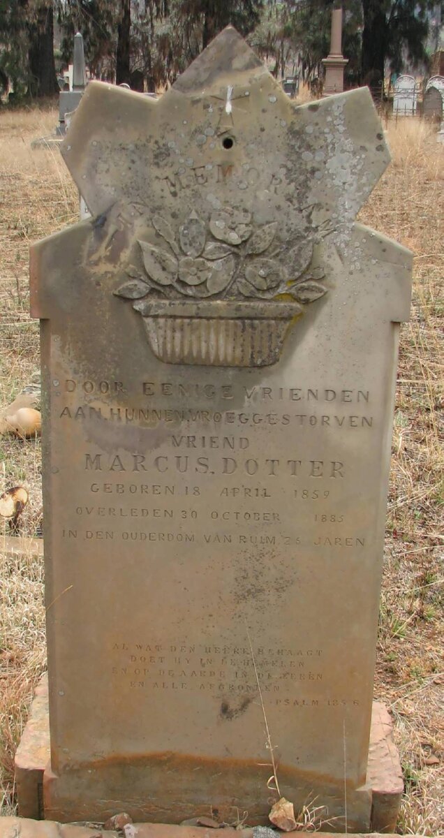 DOTTER Marcus 1859-1885