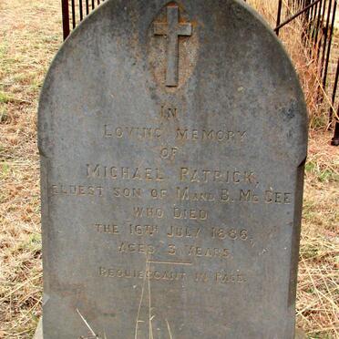 McGEE Michael Patrick -1886