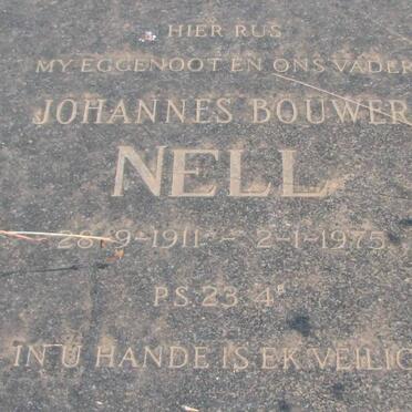 NELL Johannes Bouwer 1911-1975