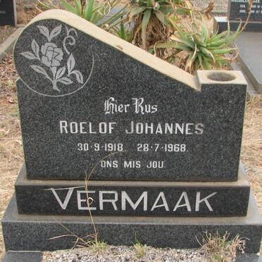 VERMAAK Roelof Johannes 1918-1968