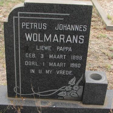 WOLMARANS Petrus Johannes 1898-1980