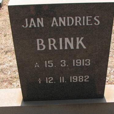 BRINK Jan Andries 1913-1982