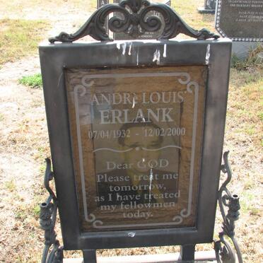 ERLANK André Louis 1932-2000