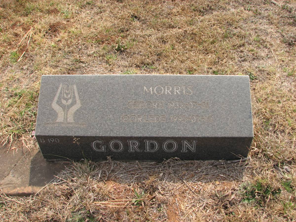 GORDON Morris 1933-1993