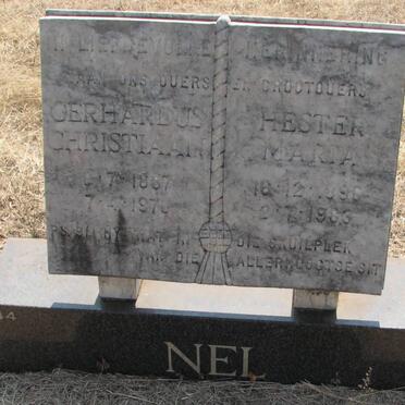 NEL Gerhardus Christiaan 1887-1970 &amp; Hester Maria 1896-1986