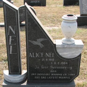 NEL Alice 1918-1984