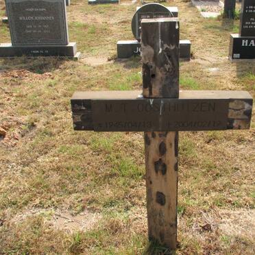 OOSTHUIZEN M.T. 1945-2004