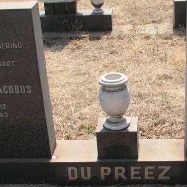 PREEZ Christoffel Jacobus, du 1912-1983 &amp; Susanna Petronella 1915-