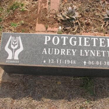 POTGIETER Audrey Lynette 1948-2008