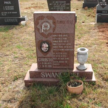 SWANEPOEL Christo 1973-2001