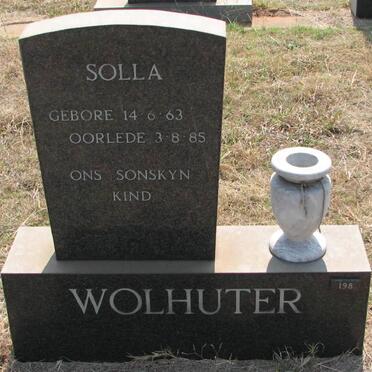 WOLHUTER Solla 1963-1985