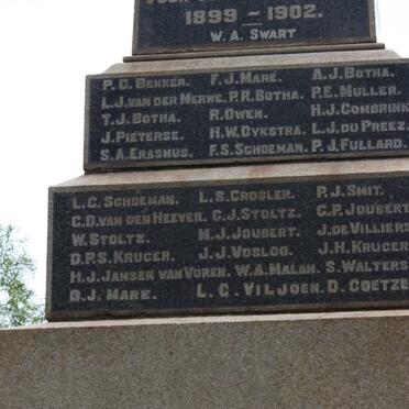 1. Anglo Boer War 1899-1902