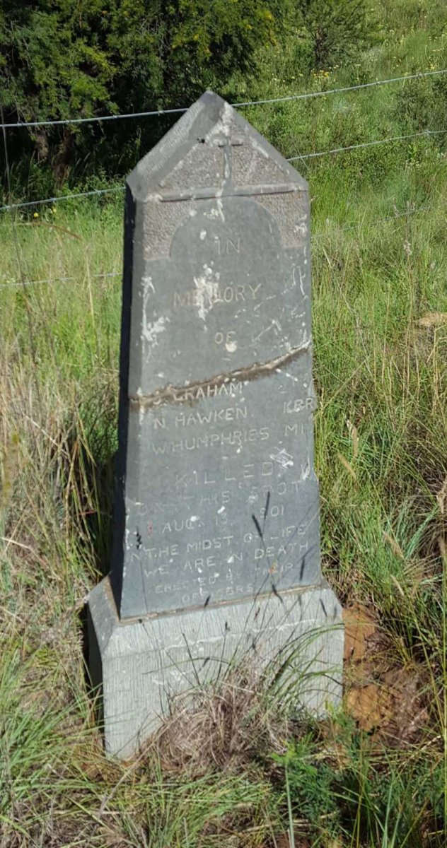 2. Sterkspruit British War Memorial 1901