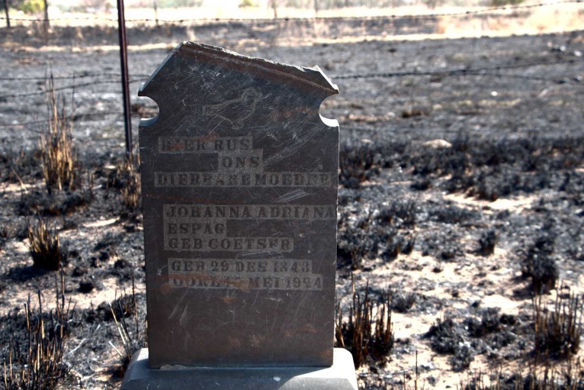 ESPAG Johanna Adriana nee COETSER 1843-19?4