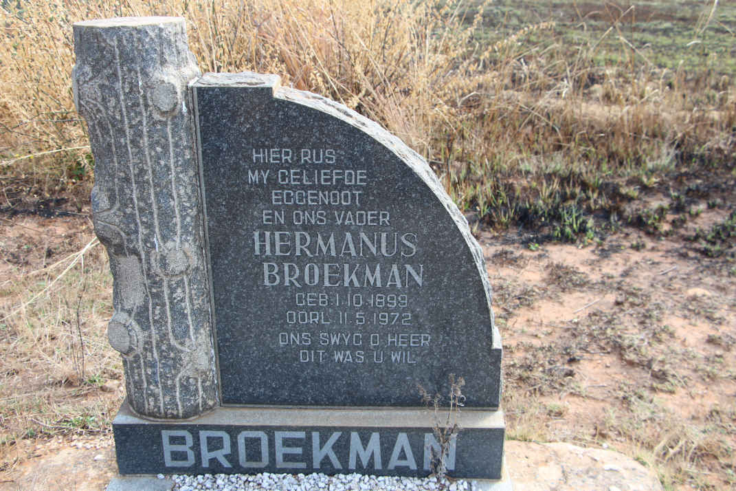 BROEKMAN Hermanus 1899-1972