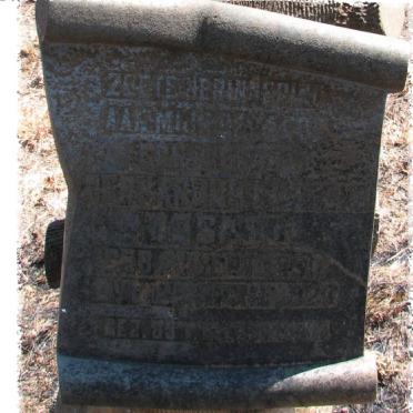 VOSLOO Gerhardus Lourens 1850-1920