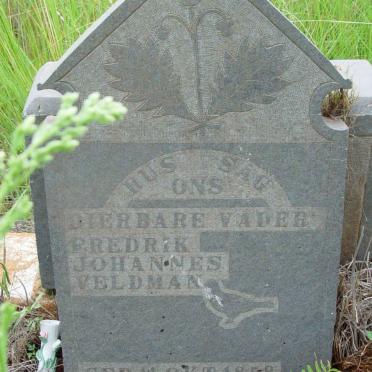 VELDMAN Fredrik Johannes 1858-1939