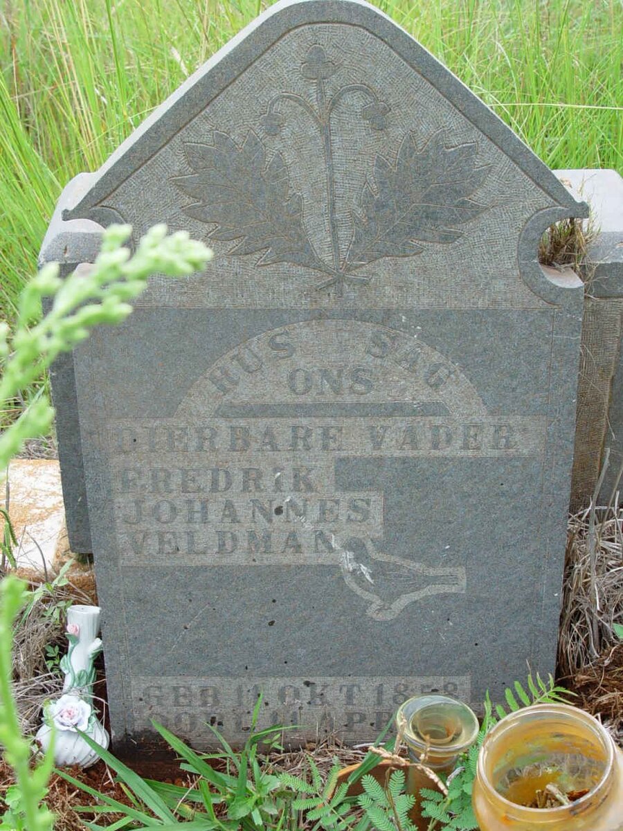 VELDMAN Fredrik Johannes 1858-1939