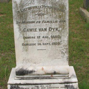 DYK Gawie, van 1880-1929