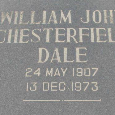 DALE William John Chesterfield 1907-1973